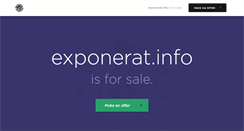 Desktop Screenshot of exponerat.info